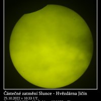 Částečné zatměni Slunce 25.10.2022
