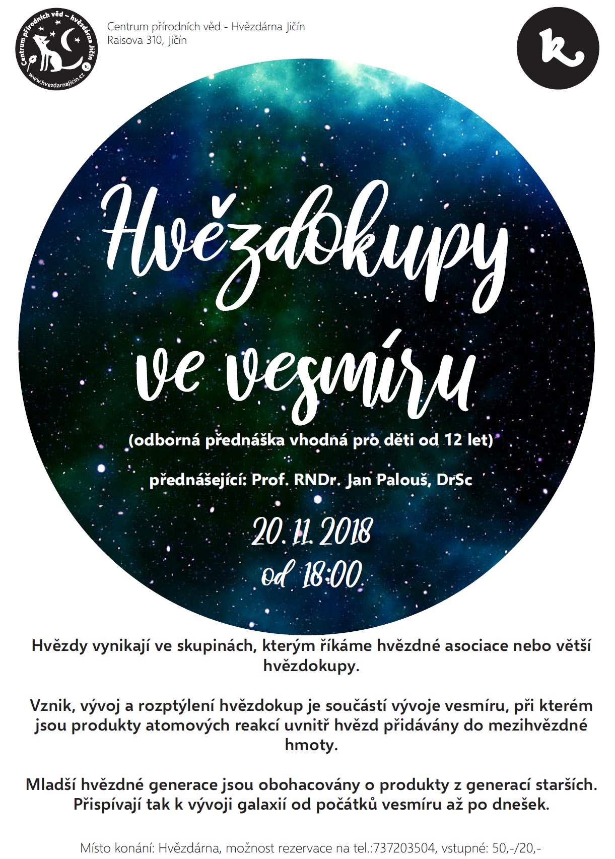 hvezdokupy ve vesmiru 
