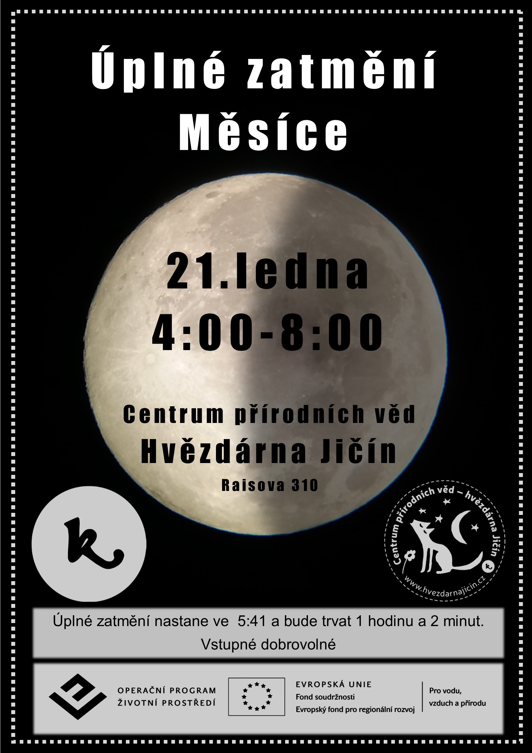 mesic úplné zatmění