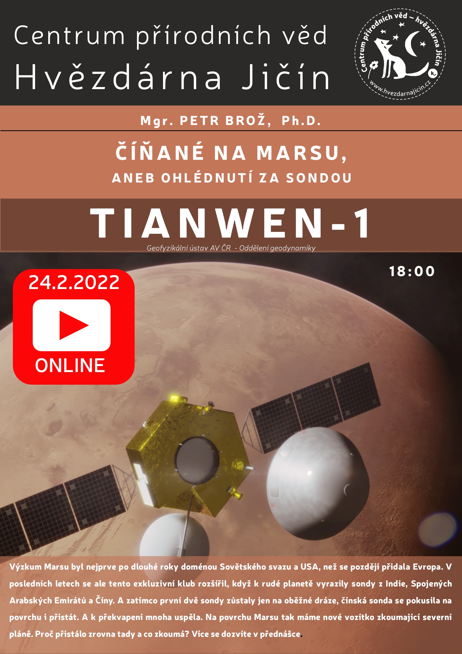 čína na Mars
