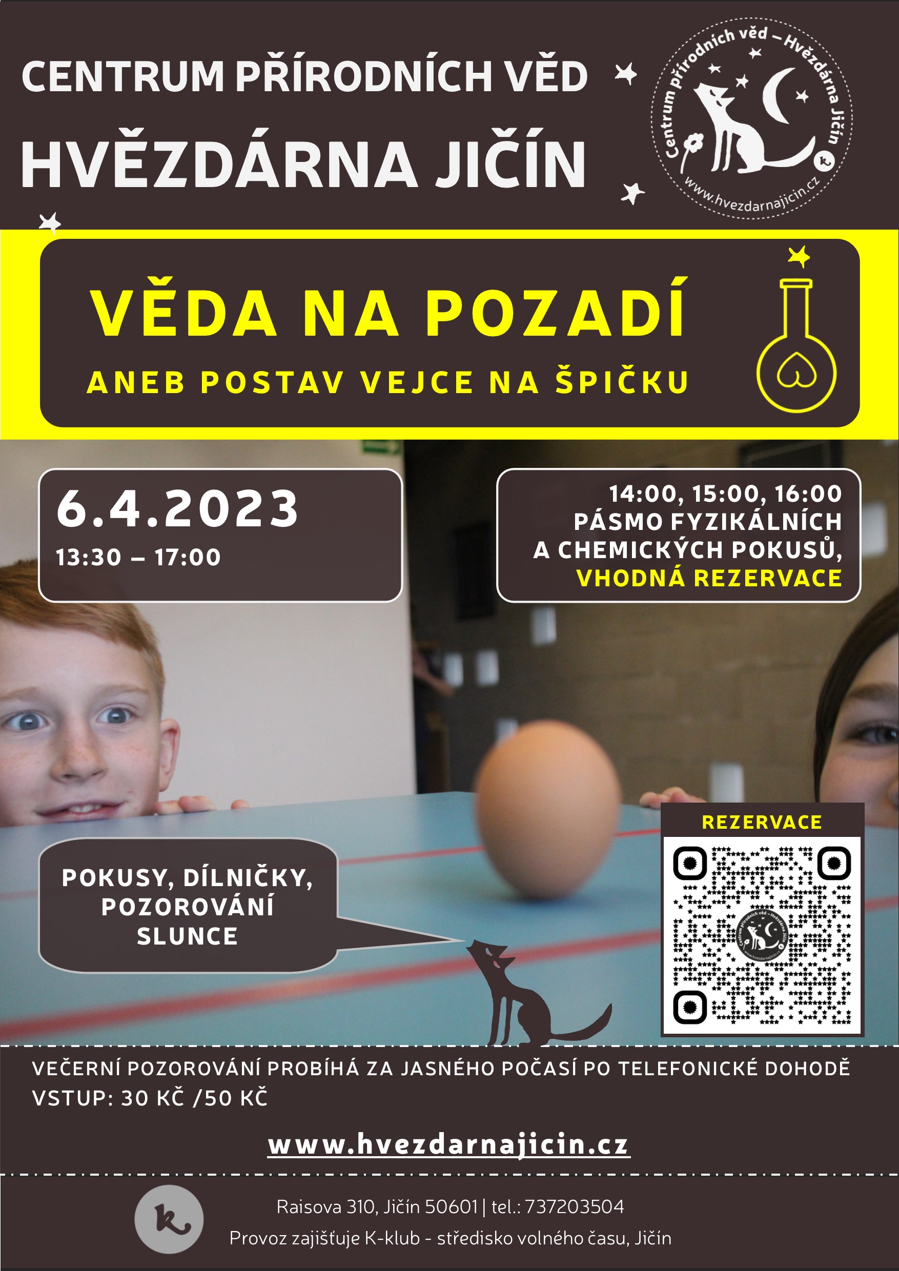 veda na pozadi velikonoce