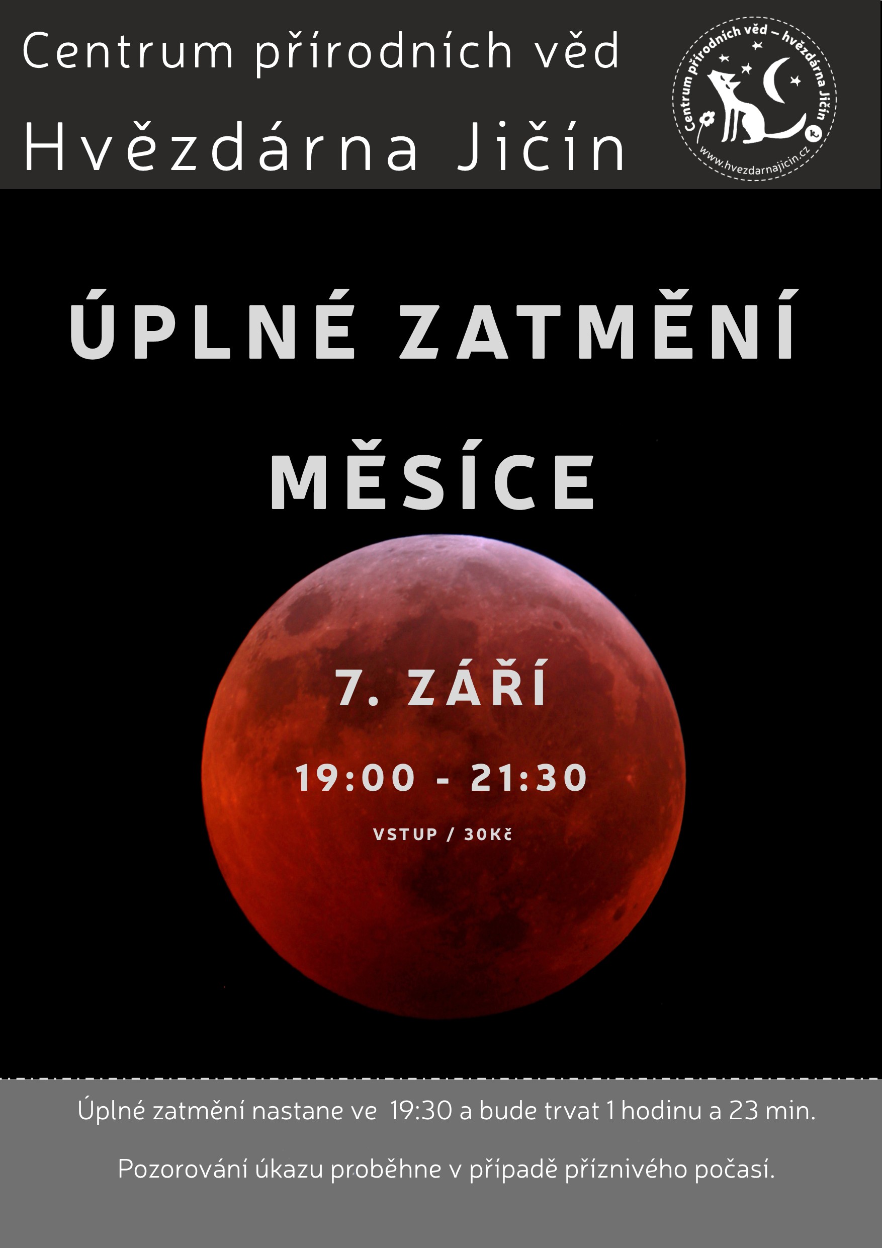 9.7. mesic úplné zatmění